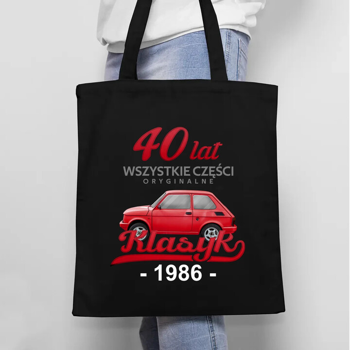 40 Lat Wszystkie części oryginalne Klasyk od 1986 - torba na prezent
