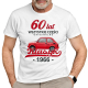 60 Lat Wszystkie części oryginalne Klasyk od 1966 - męska koszulka na prezent