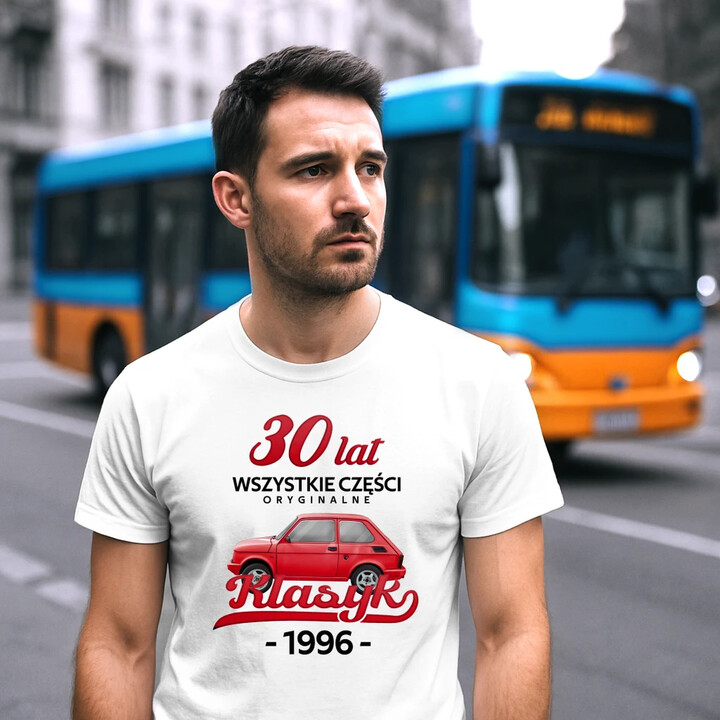 30 Lat Wszystkie części oryginalne Klasyk od 1996 - męska koszulka na prezent