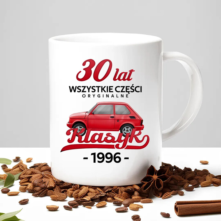 30 Lat Wszystkie części oryginalne Klasyk od 1996 - kubek na prezent
