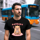 Kapibara - bubble tea - męska koszulka na prezent