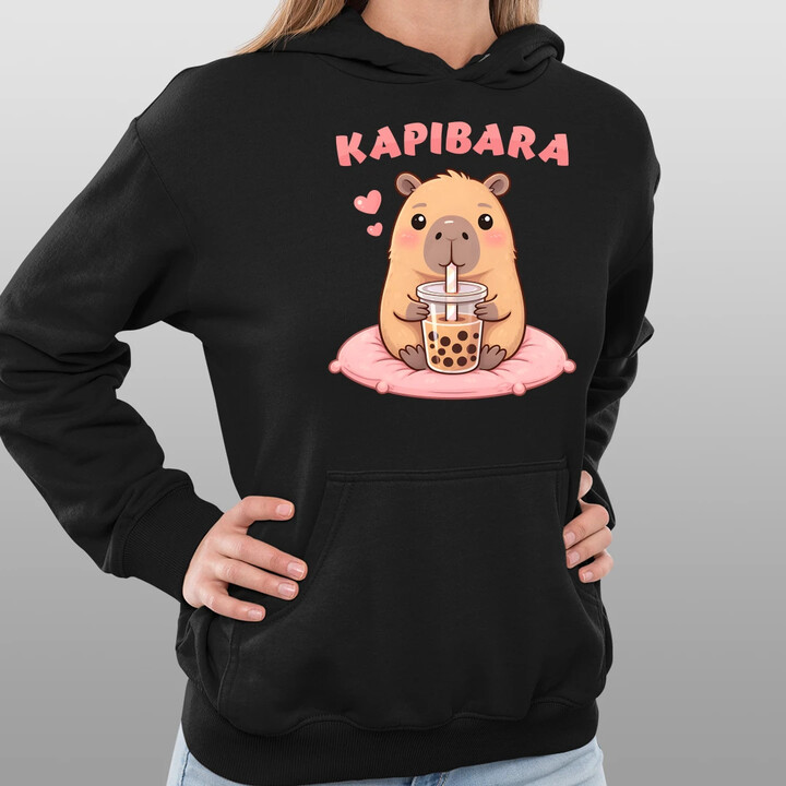 Kapibara - bubble tea - damska bluza na prezent