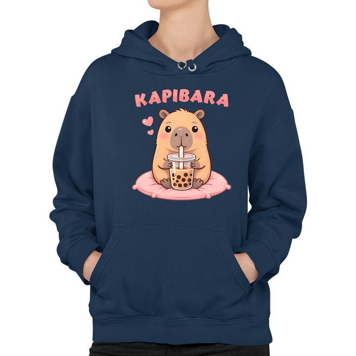 Kapibara - bubble tea - damska bluza na prezent