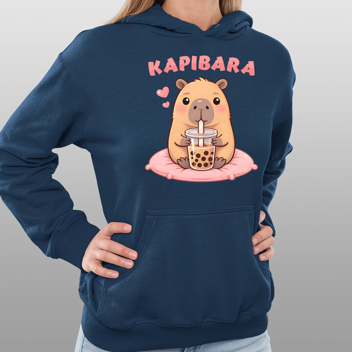 Kapibara - bubble tea - damska bluza na prezent