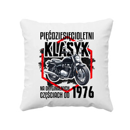 Pięćdziesięcioletni klasyk - na oryginalnych częściach od 1976 - poduszka na prezent
