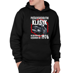 Pięćdziesięcioletni klasyk - na oryginalnych częściach od 1976 - męska bluza na prezent