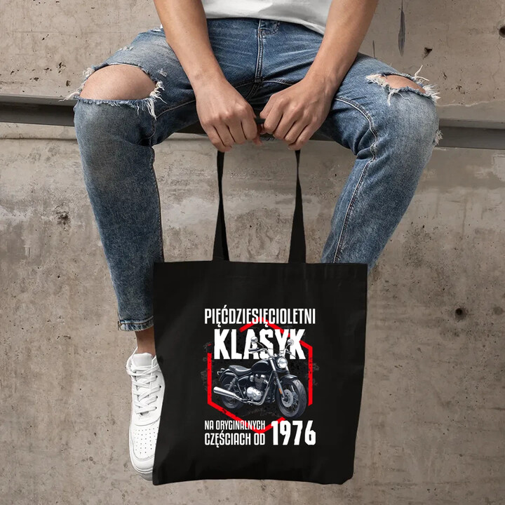 Pięćdziesięcioletni klasyk - na oryginalnych częściach od 1976 - torba na prezent