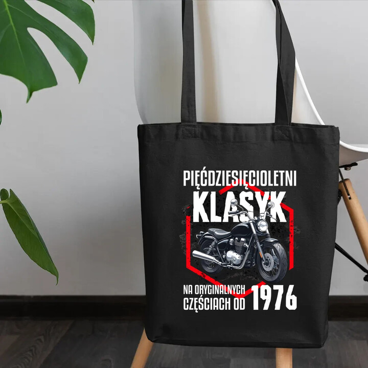Pięćdziesięcioletni klasyk - na oryginalnych częściach od 1976 - torba na prezent