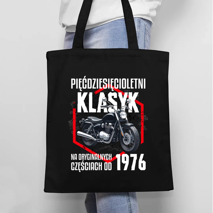 Pięćdziesięcioletni klasyk - na oryginalnych częściach od 1976 - torba na prezent
