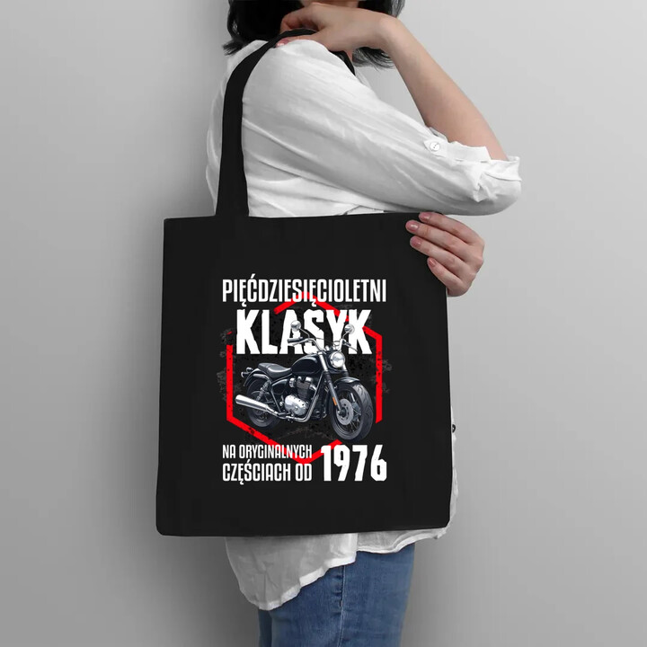 Pięćdziesięcioletni klasyk - na oryginalnych częściach od 1976 - torba na prezent