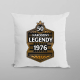 50 lat - Narodziny legendy 1976 v2 - poduszka na prezent
