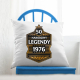 50 lat - Narodziny legendy 1976 v2 - poduszka na prezent