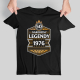 50 lat - Narodziny legendy 1976 v2 - męska koszulka na prezent