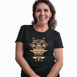 Vintage klasyk - 1976 - damska koszulka na prezent