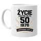 Życie zaczyna się po 50 - 1976 Limitowana Edycja  - kubek na prezent