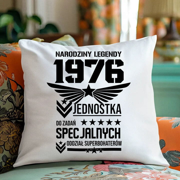 Narodziny legendy 1976 - Oddział Superbohaterów - poduszka na prezent