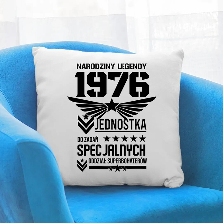 Narodziny legendy 1976 - Oddział Superbohaterów - poduszka na prezent