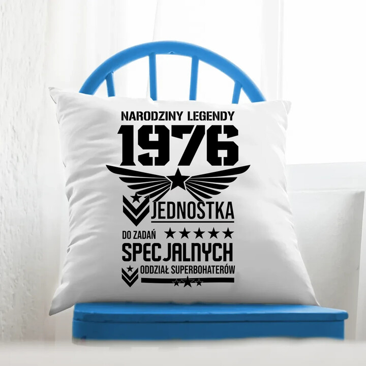 Narodziny legendy 1976 - Oddział Superbohaterów - poduszka na prezent