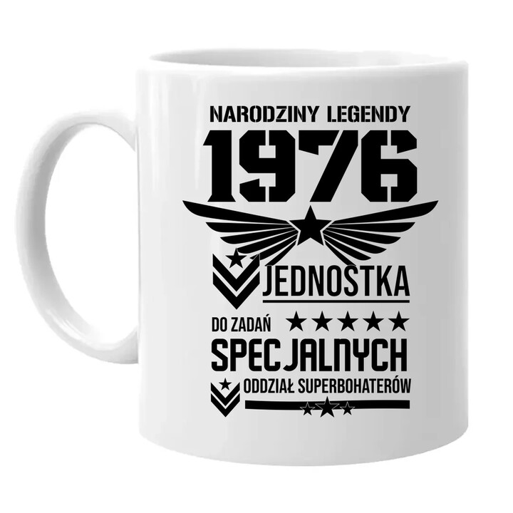Narodziny legendy 1976 - Oddział Superbohaterów - kubek na prezent