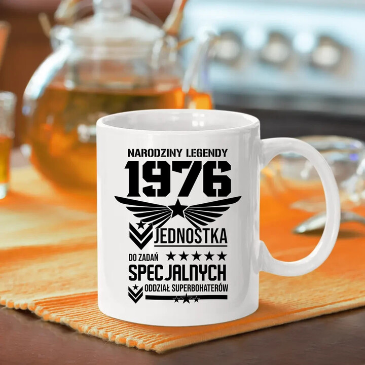 Narodziny legendy 1976 - Oddział Superbohaterów - kubek na prezent