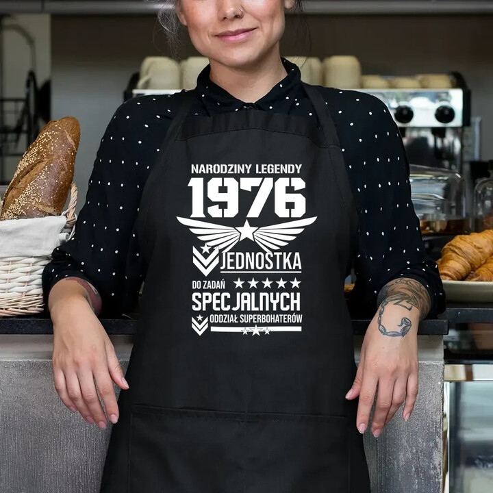 Narodziny legendy 1976 - Oddział Superbohaterów - fartuch na prezent
