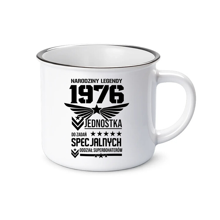 Narodziny legendy 1976 - Oddział Superbohaterów - kubek emaliowany na prezent