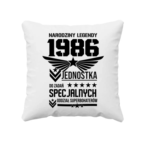 Narodziny legendy 1986 - Oddział Superbohaterów - poduszka na prezent