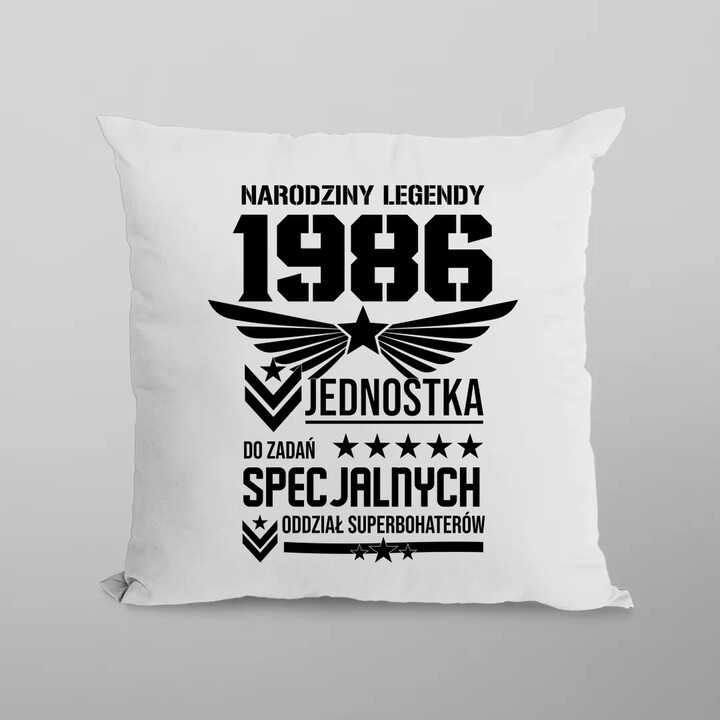 Narodziny legendy 1986 - Oddział Superbohaterów - poduszka na prezent