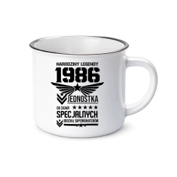 Narodziny legendy 1986 - Oddział Superbohaterów - kubek emaliowany na prezent