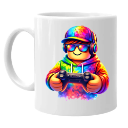 Gracz - dla fanów gry Roblox - kubek na prezent