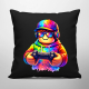 Gracz - dla fanów gry Roblox - czarna poduszka na prezent