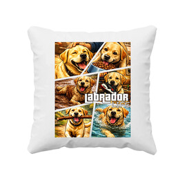 Labrador life - poduszka na prezent