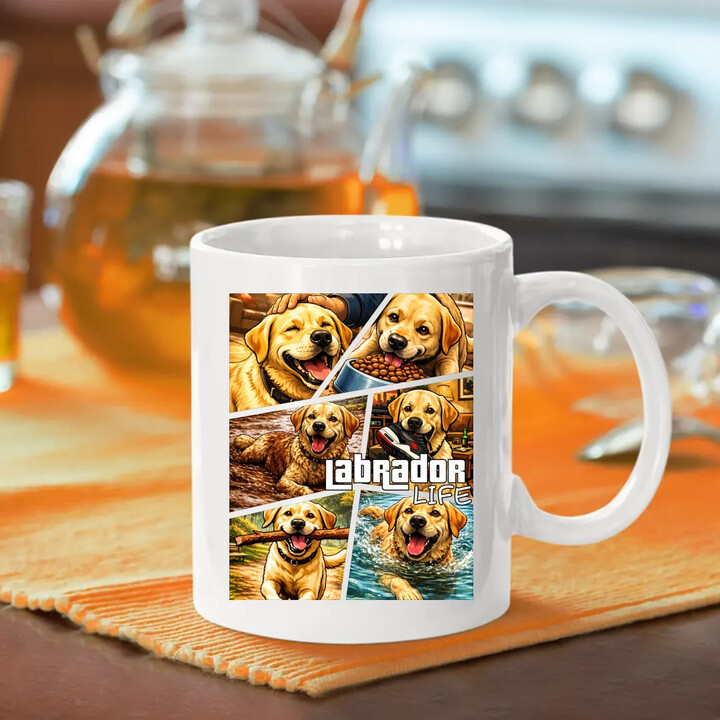 Labrador life - kubek na prezent