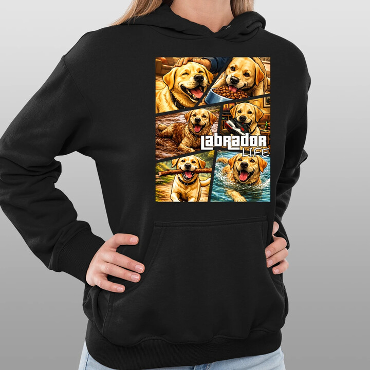 Labrador life - damska bluza na prezent