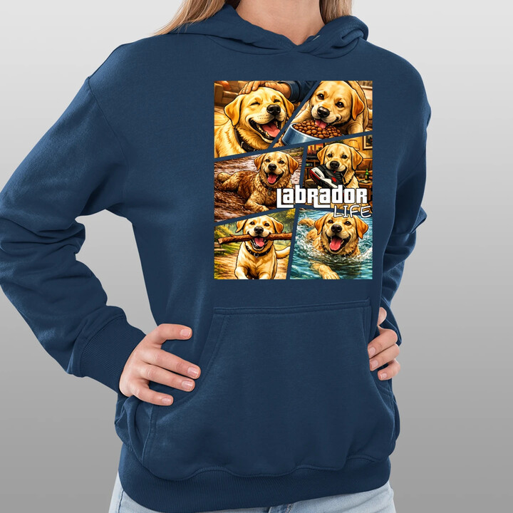 Labrador life - damska bluza na prezent