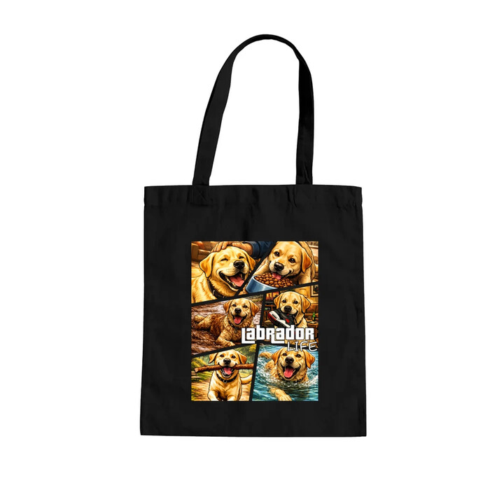 Labrador life - torba na prezent
