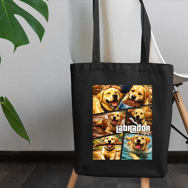 Labrador life - torba na prezent