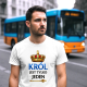Król jest tylko jeden - męska koszulka na prezent