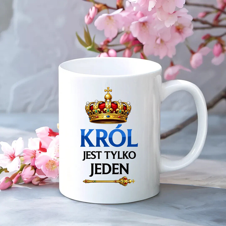 Król jest tylko jeden - kubek na prezent