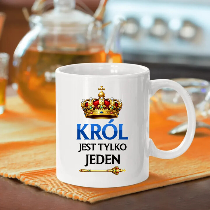 Król jest tylko jeden - kubek na prezent