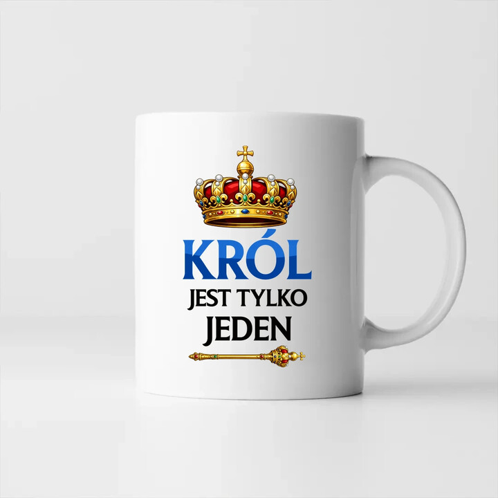 Król jest tylko jeden - kubek na prezent