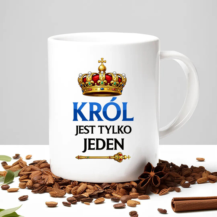 Król jest tylko jeden - kubek na prezent