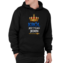 Król jest tylko jeden - męska bluza na prezent
