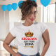 Królowa jest tylko jedna - damska koszulka na prezent