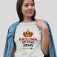 Królowa jest tylko jedna - damska koszulka na prezent