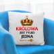 Królowa jest tylko jedna - poduszka na prezent