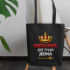 Królowa jest tylko jedna - torba na prezent