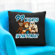 99 nights in the forest - czarna poduszka na prezent