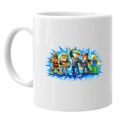 Drużyna - dla fanów gry Roblox - kubek na prezent