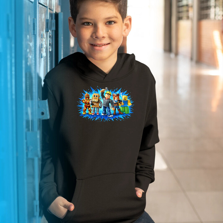 Drużyna - dla fanów gry Roblox - dziecięca bluza na prezent